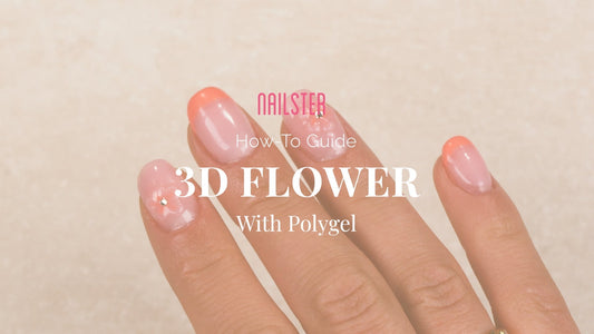 3D-Blomma med Polygel - Nailster Sweden