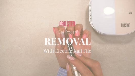 Borttagning av Gel Polish med Elektrisk Nagelfil - Nailster Sweden
