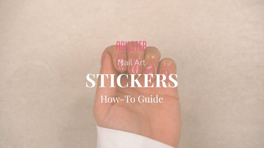 Applicering av Stickers - Nailster Sweden