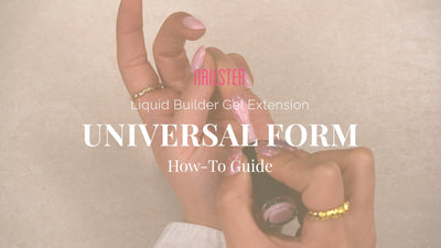 Förlängning med Liquid Builder Gel på Universalmall - Nailster Sweden