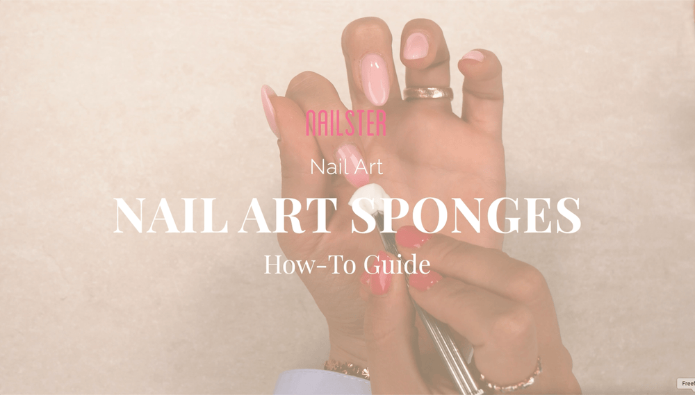 Nail Art Sponges - Nailster Sweden