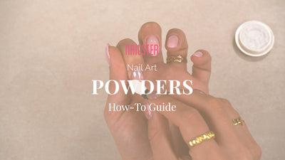 Påføring av Nail Art Powder - Nailster Sweden