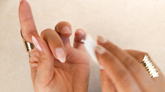 Förlängning med Polygel på mall 8