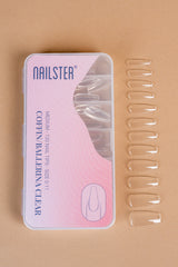 5 x Coffin/Ballerina Medium Clear Tippar