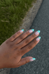 Aqua Sparkle Look
