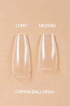 Coffin/Ballerina Clear Tippar