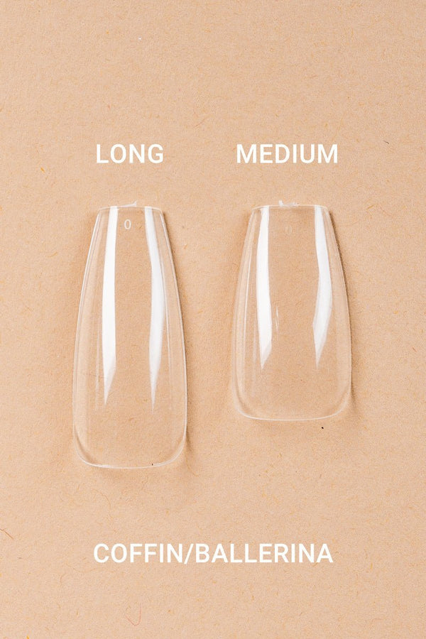 Coffin/Ballerina Clear Tipper