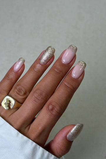 Glitter Ombre Look