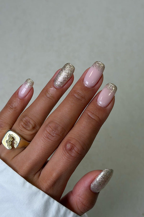Glitter Ombre Look