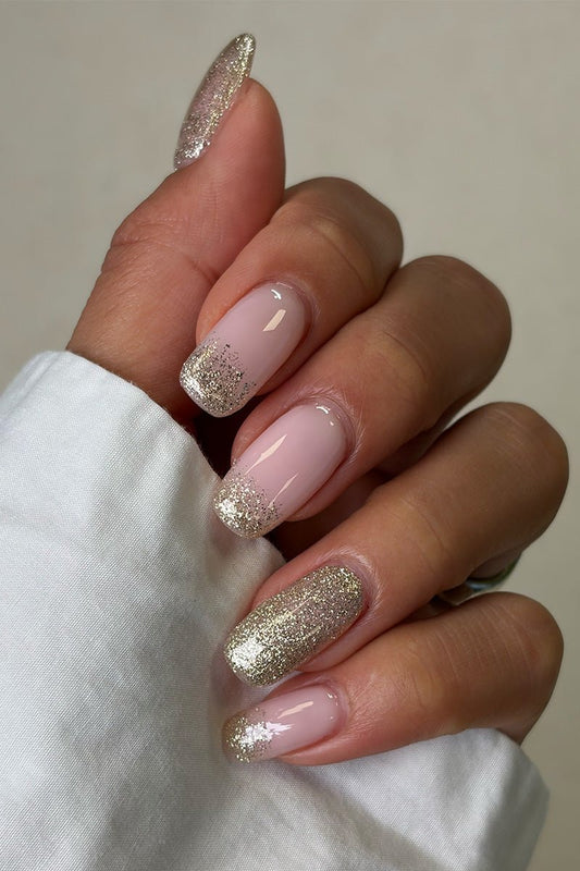 Glitter Ombre Look