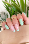 Mint Blossom Look