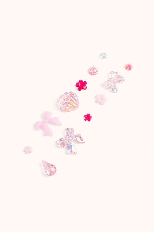 Nail Charms - Pink Bows