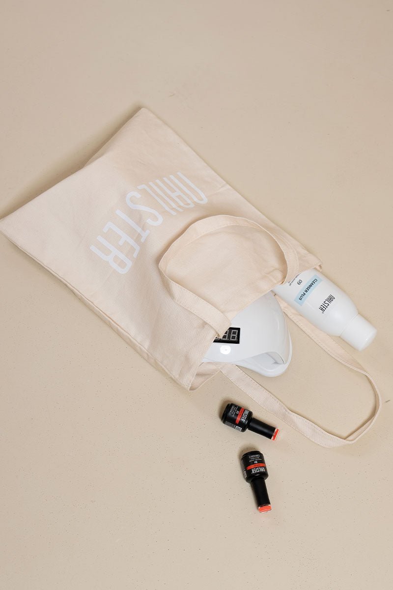 Nailster Tote bag Beige