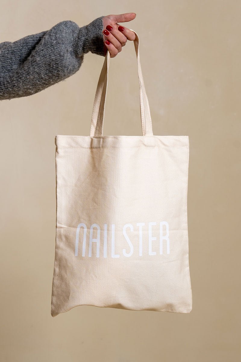 Nailster Tote bag Beige