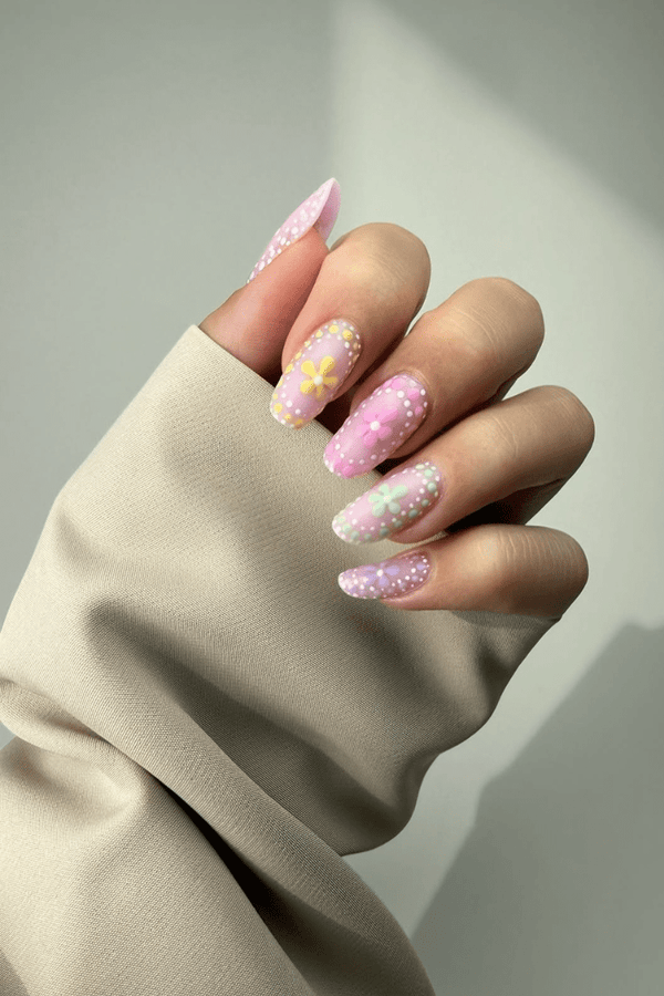 Pastel Blossom Look