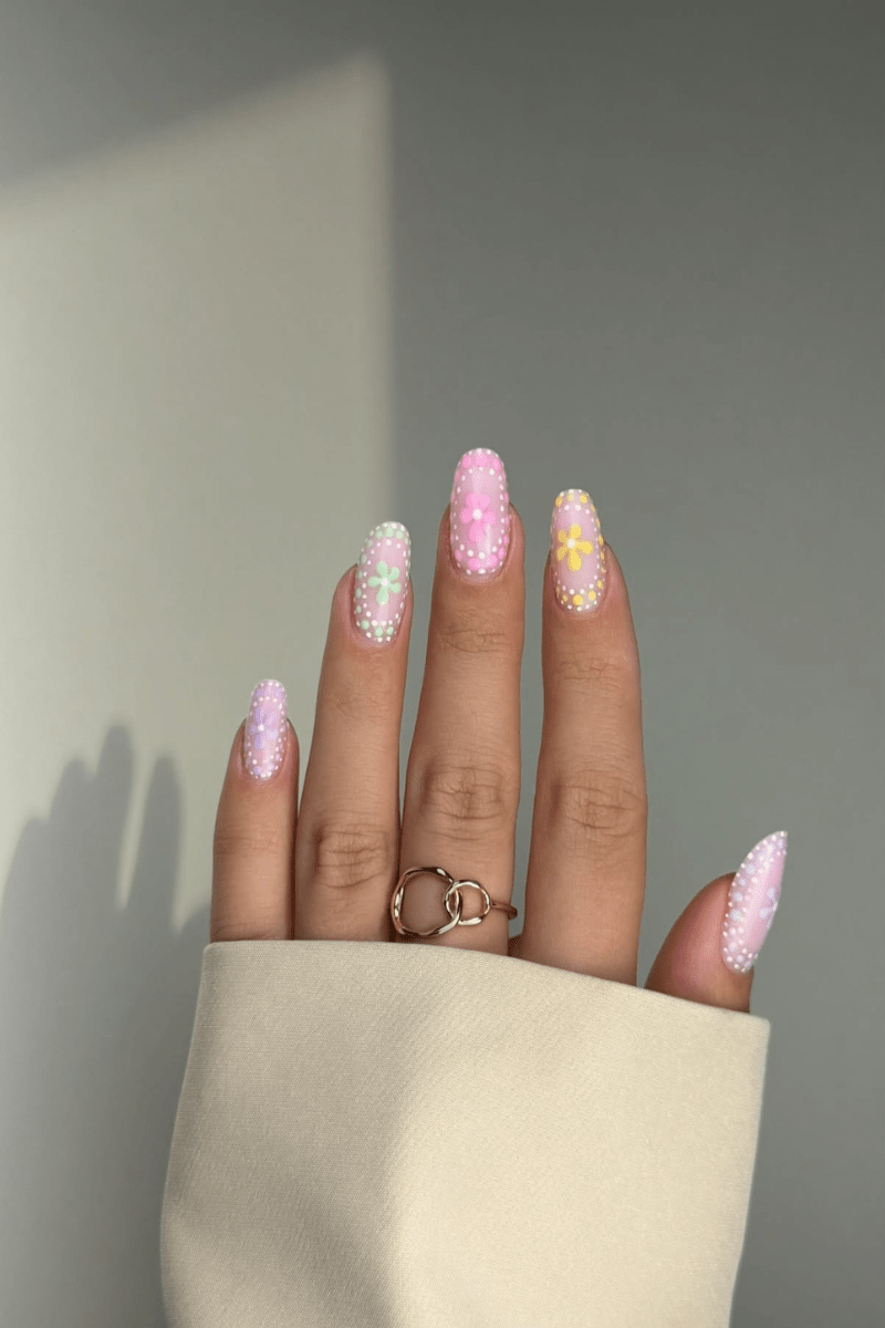 Pastel Blossom Look