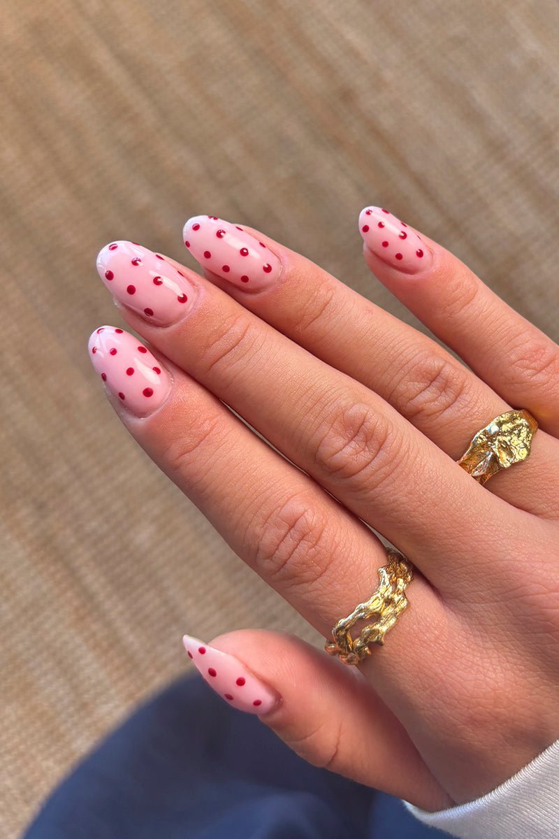 Pink Polka Look