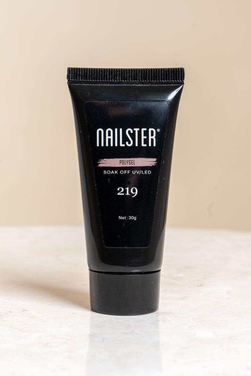 Polygel Lysebrun · 219 | Nailster Denmark