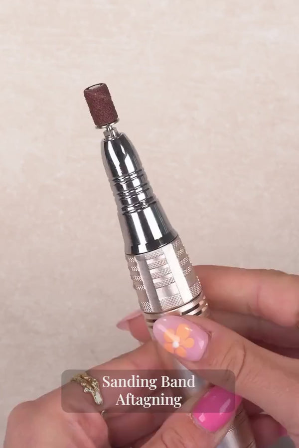 Elektrisk nagelfil - inklusive 4 bits