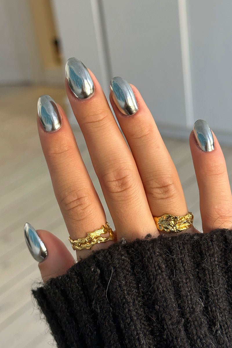 Silver Chrome Look | Nailster Denmark