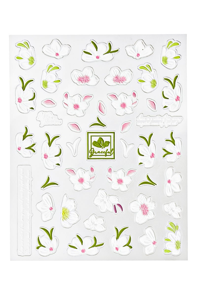 Spring flowers - 3D Sticker