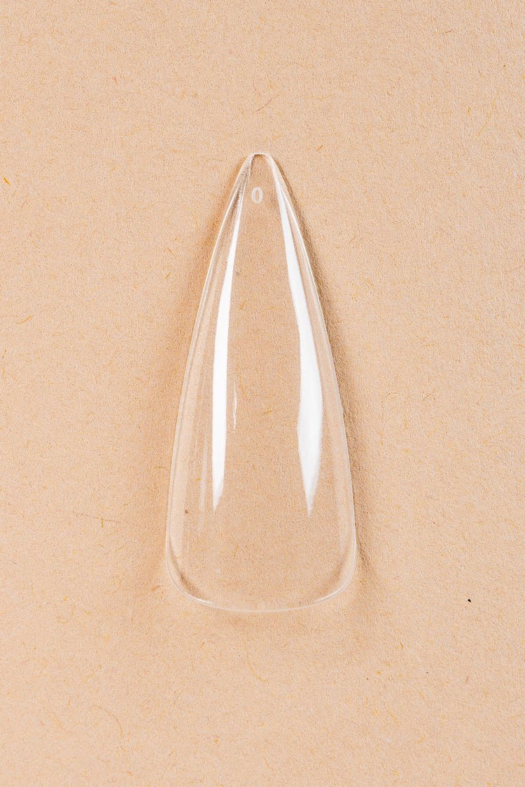 Stiletto Long Clear Tipper