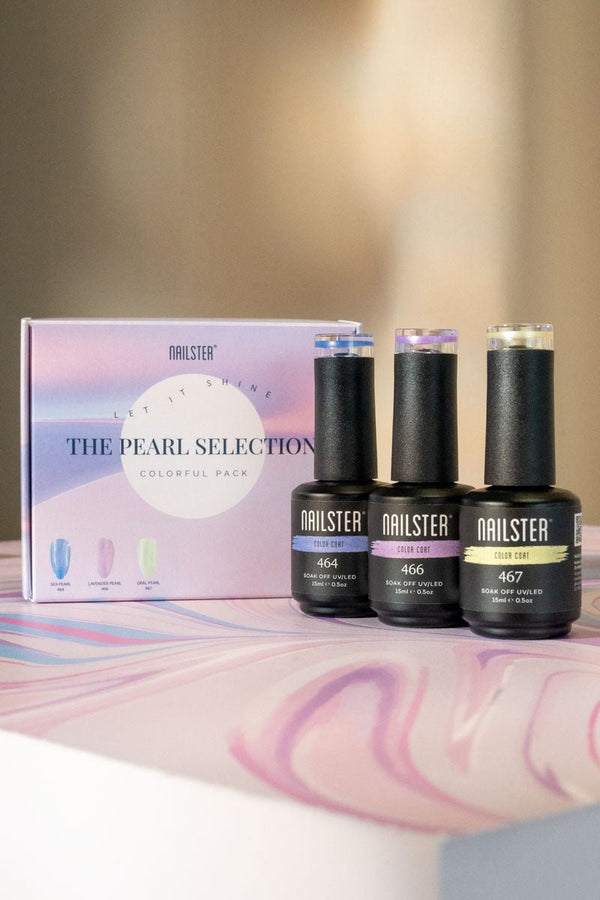 The Pearl Selection - Colorful Pack | Nailster Denmark