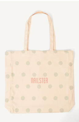 Tote Bag - Dusty Green Dots