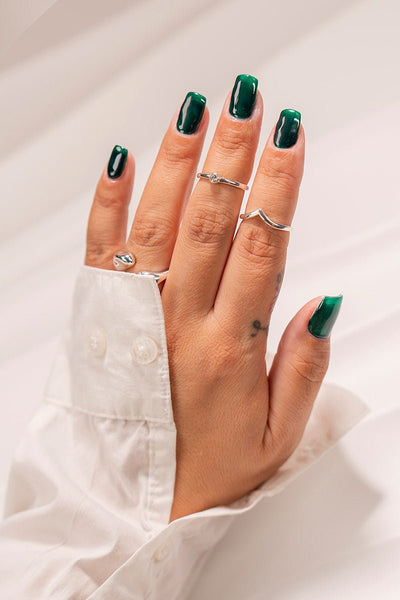 Transparent Green  · 443 - Hand
