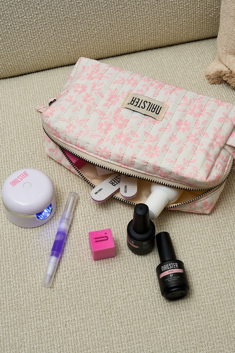Travel Kit - Pink Flower | Nailster Denmark