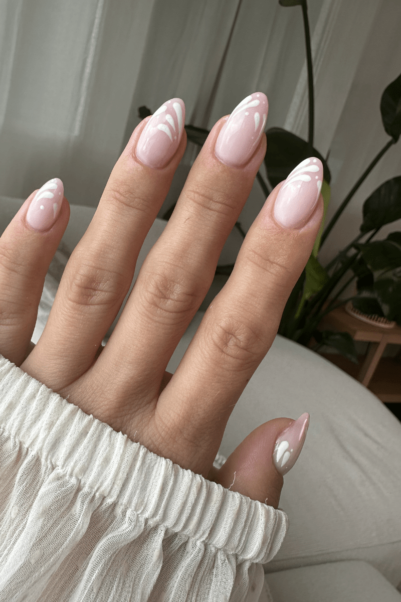 White Swirl Look